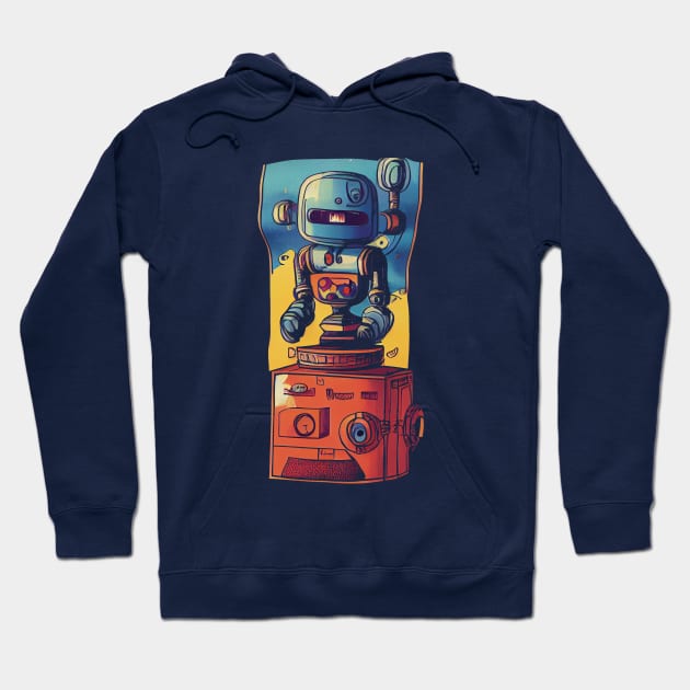 Pt.vii– Probably The Worlds Greatest Ever Robot Art Hoodie by RuftupDesigns